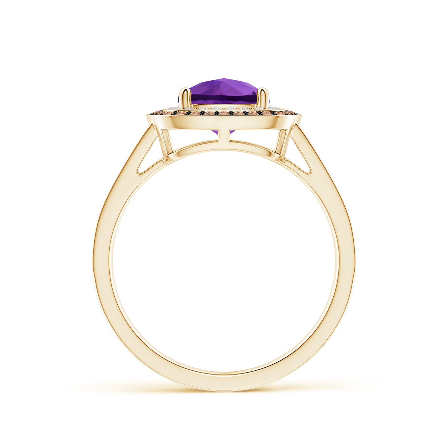 AAA - Amethyst / 1.74 CT / 14 KT Yellow Gold