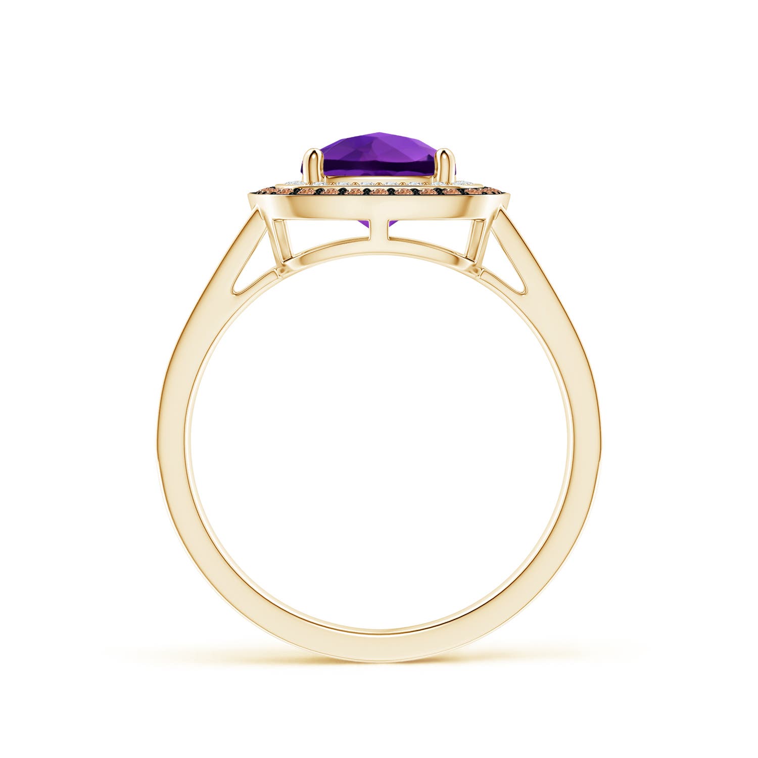 AAAA - Amethyst / 1.74 CT / 14 KT Yellow Gold