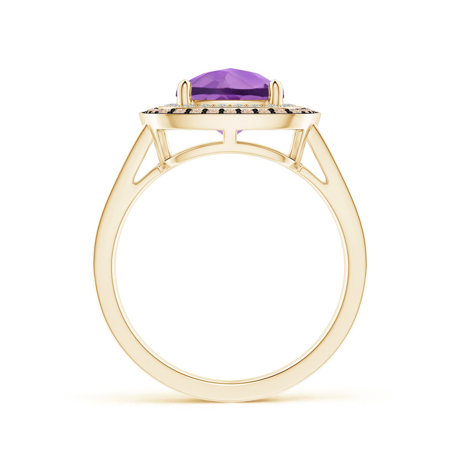 A - Amethyst / 2.7 CT / 14 KT Yellow Gold
