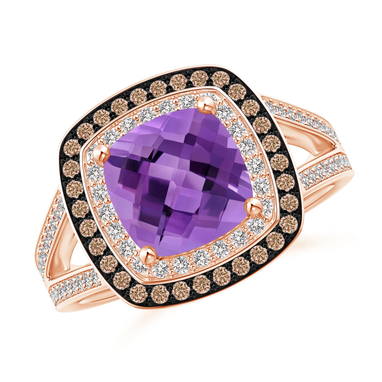 AA - Amethyst / 2.7 CT / 14 KT Rose Gold