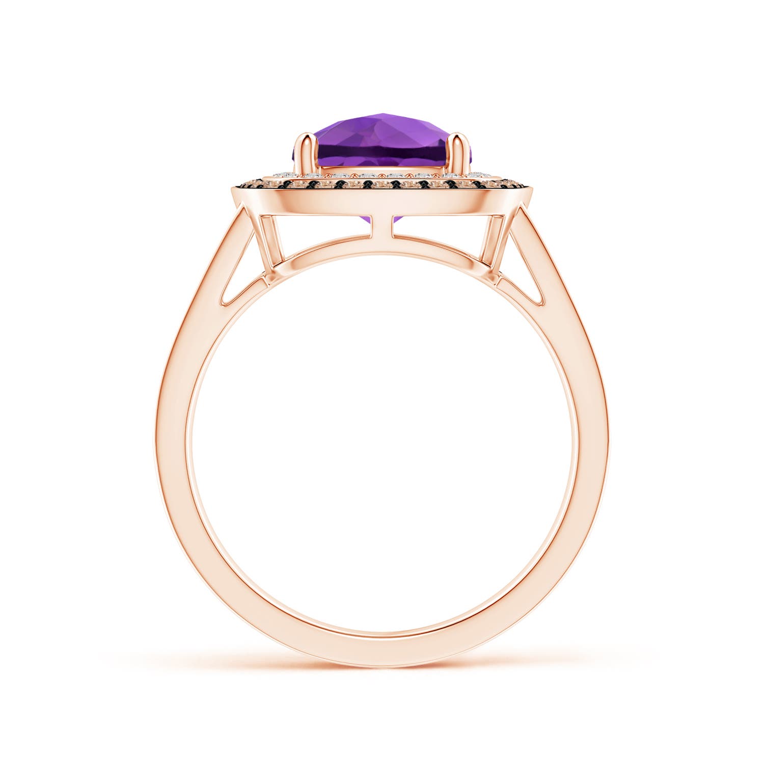 AA - Amethyst / 2.7 CT / 14 KT Rose Gold