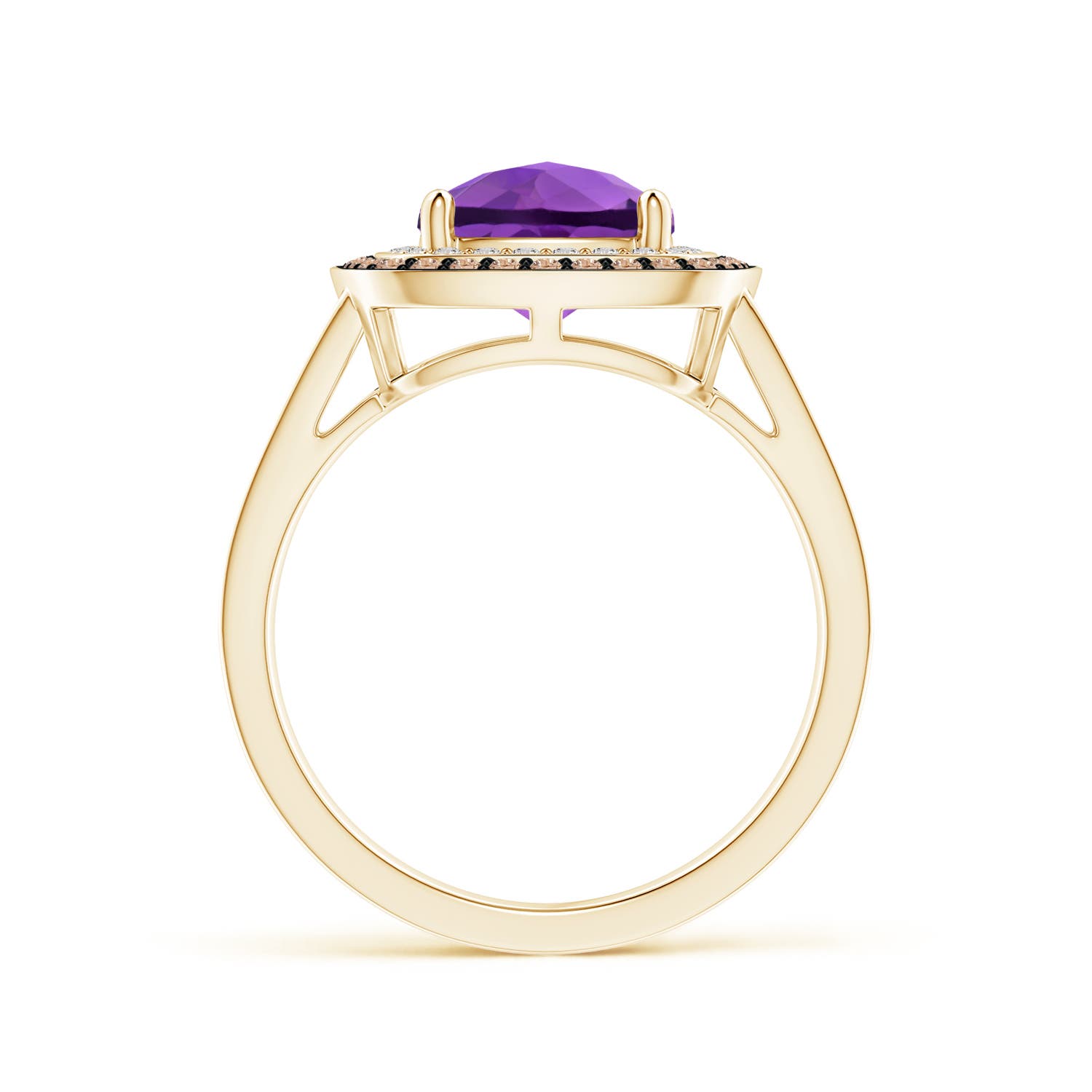 AA - Amethyst / 2.7 CT / 14 KT Yellow Gold