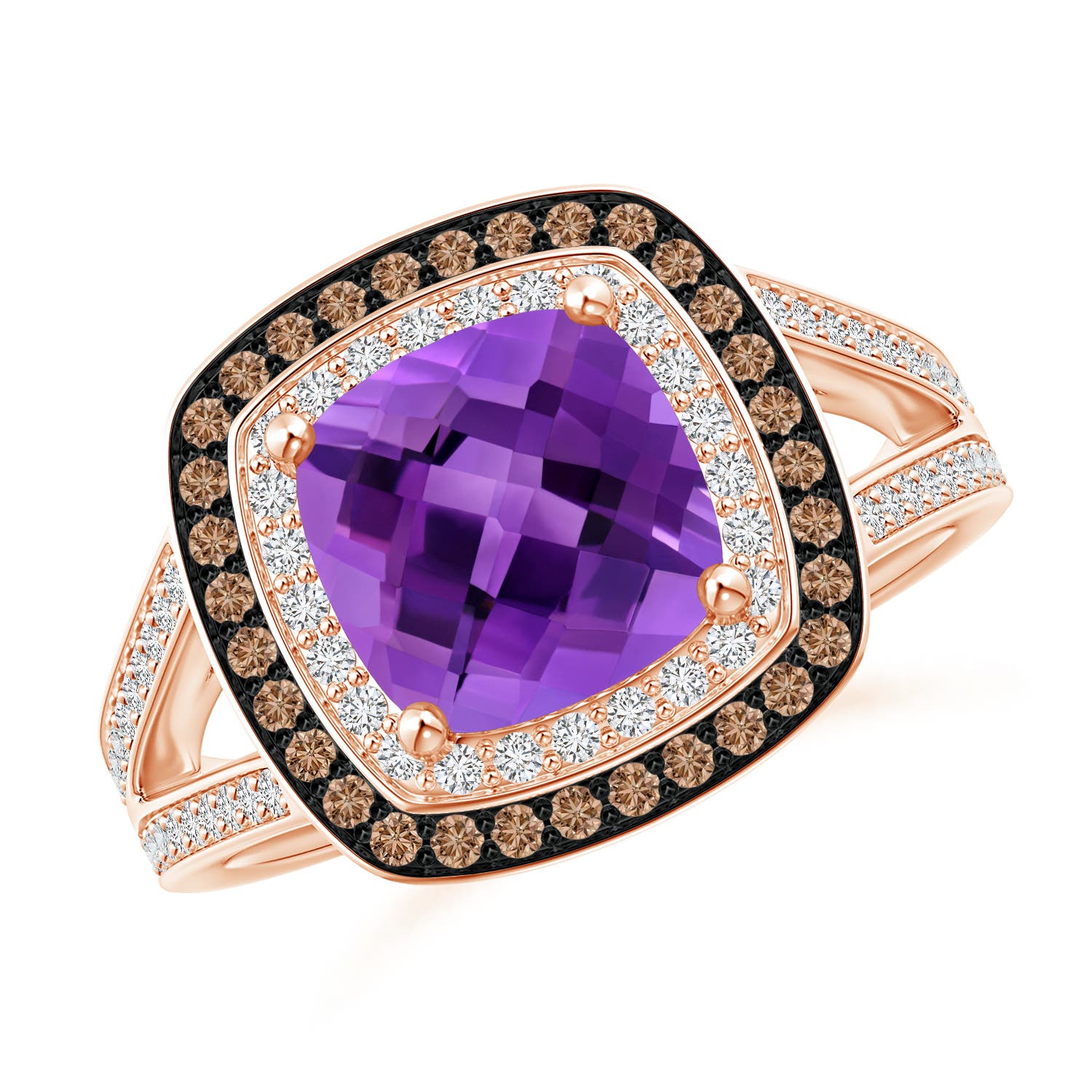 AAA - Amethyst / 2.7 CT / 14 KT Rose Gold