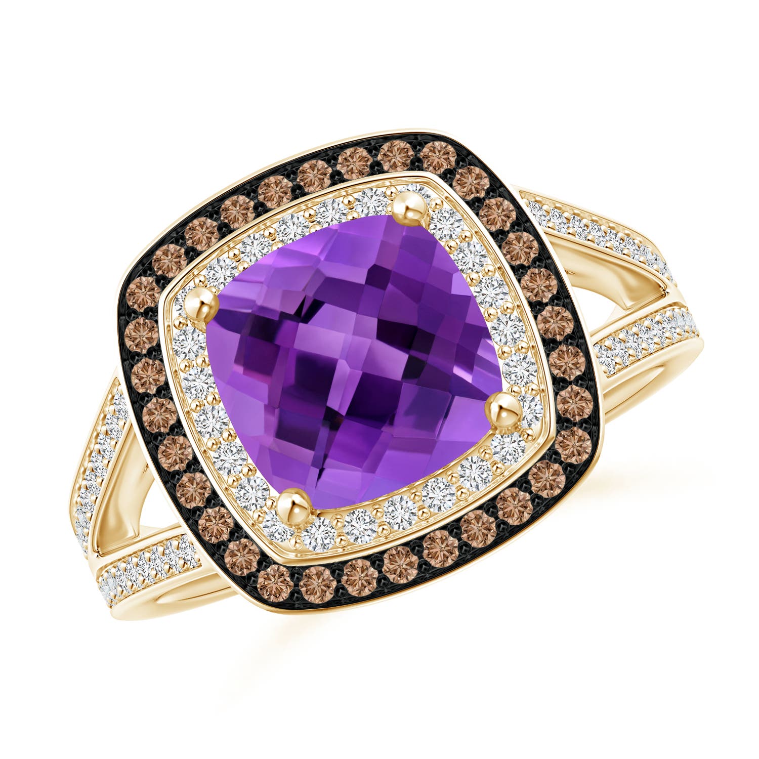 AAA - Amethyst / 2.7 CT / 14 KT Yellow Gold