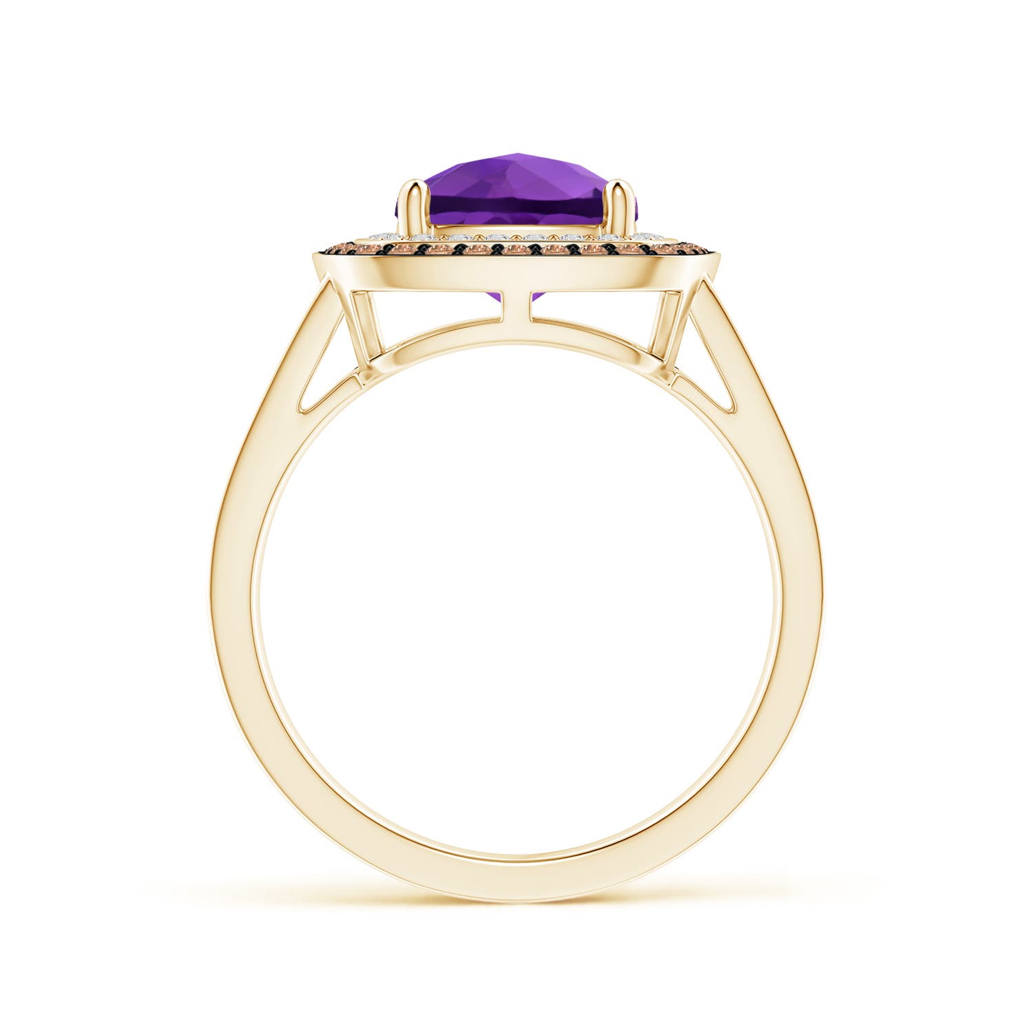 AAA - Amethyst / 2.7 CT / 14 KT Yellow Gold