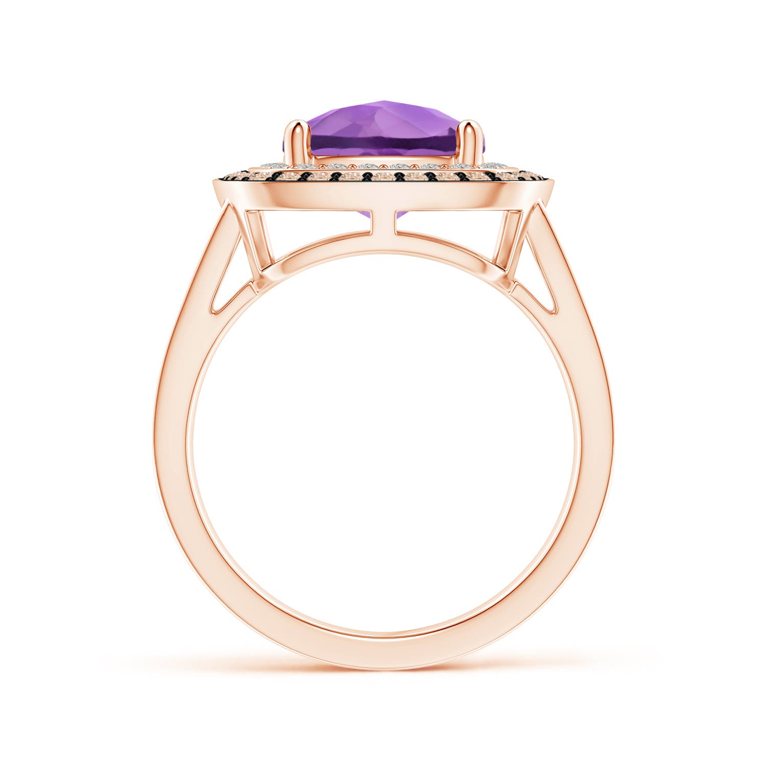 A - Amethyst / 3.7 CT / 14 KT Rose Gold