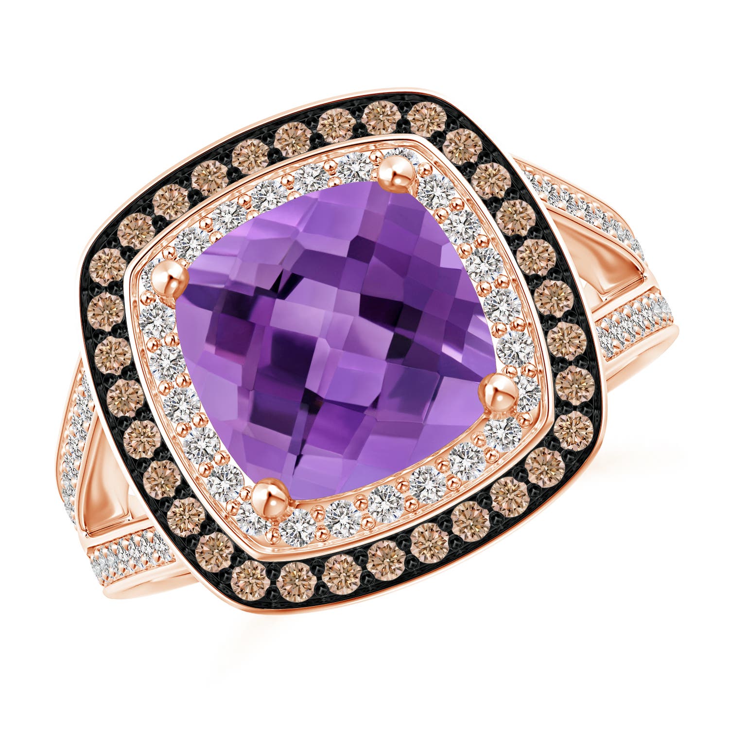 AA - Amethyst / 3.7 CT / 14 KT Rose Gold