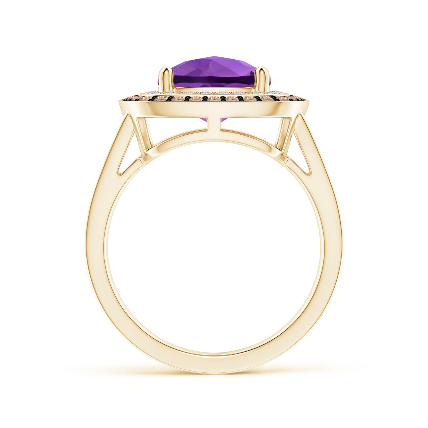 AA - Amethyst / 3.7 CT / 14 KT Yellow Gold