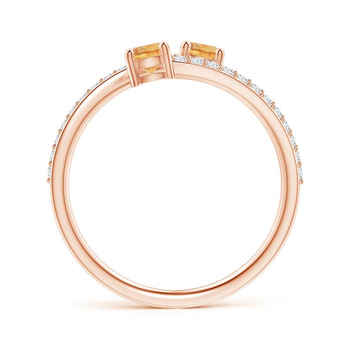 A - Citrine / 1.09 CT / 14 KT Rose Gold