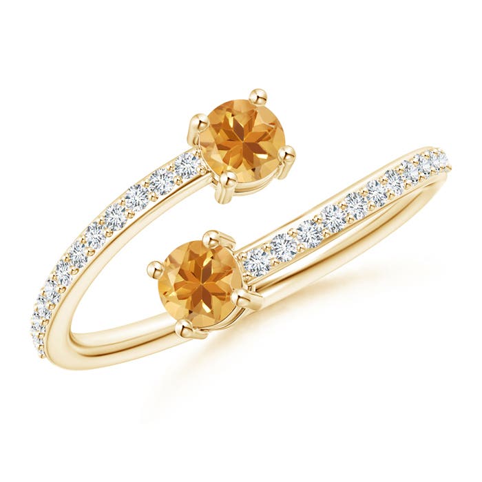 A - Citrine / 1.09 CT / 14 KT Yellow Gold