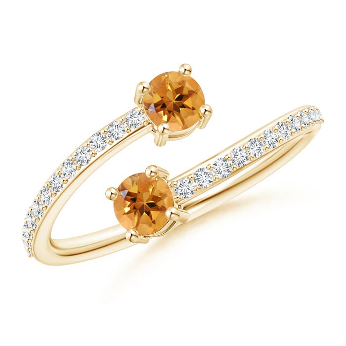 AA - Citrine / 1.09 CT / 14 KT Yellow Gold