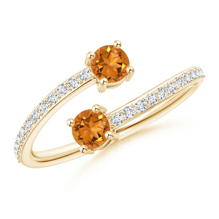 AAA - Citrine / 1.09 CT / 14 KT Yellow Gold