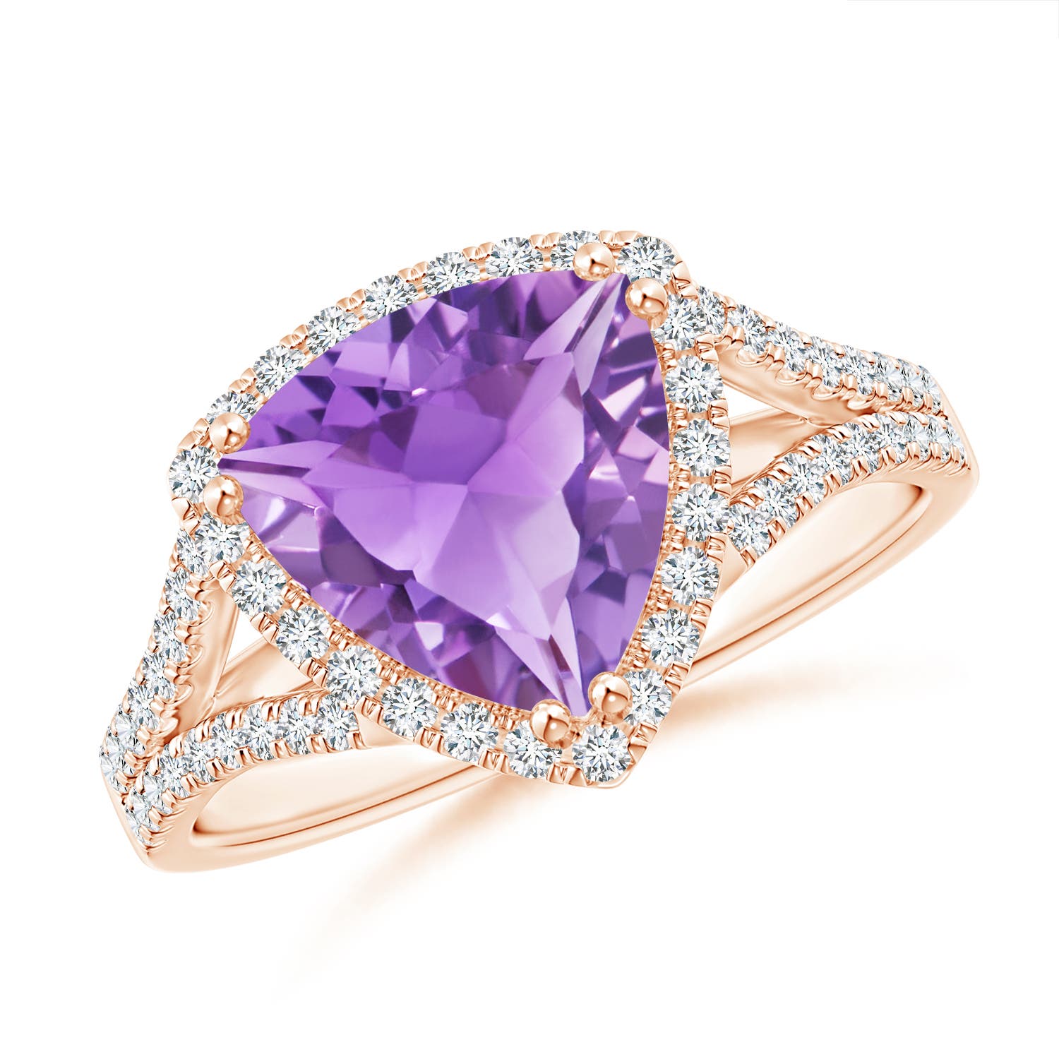 A - Amethyst / 2.64 CT / 14 KT Rose Gold