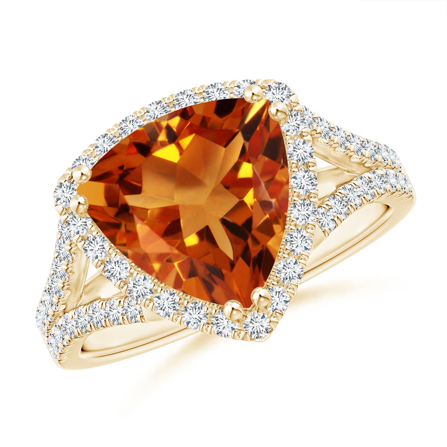 AAAA - Citrine / 3.16 CT / 14 KT Yellow Gold