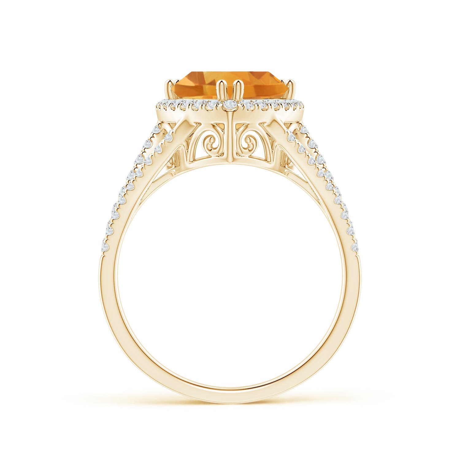 A - Citrine / 2.64 CT / 14 KT Yellow Gold