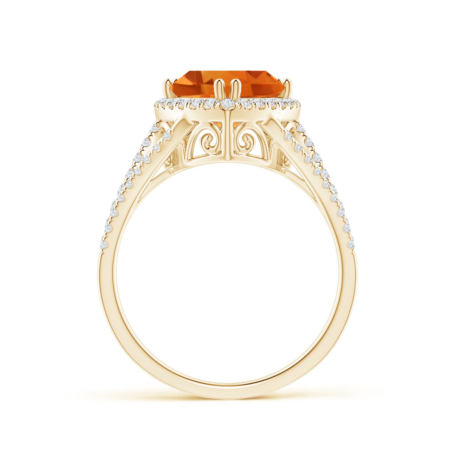 AAA - Citrine / 2.64 CT / 14 KT Yellow Gold