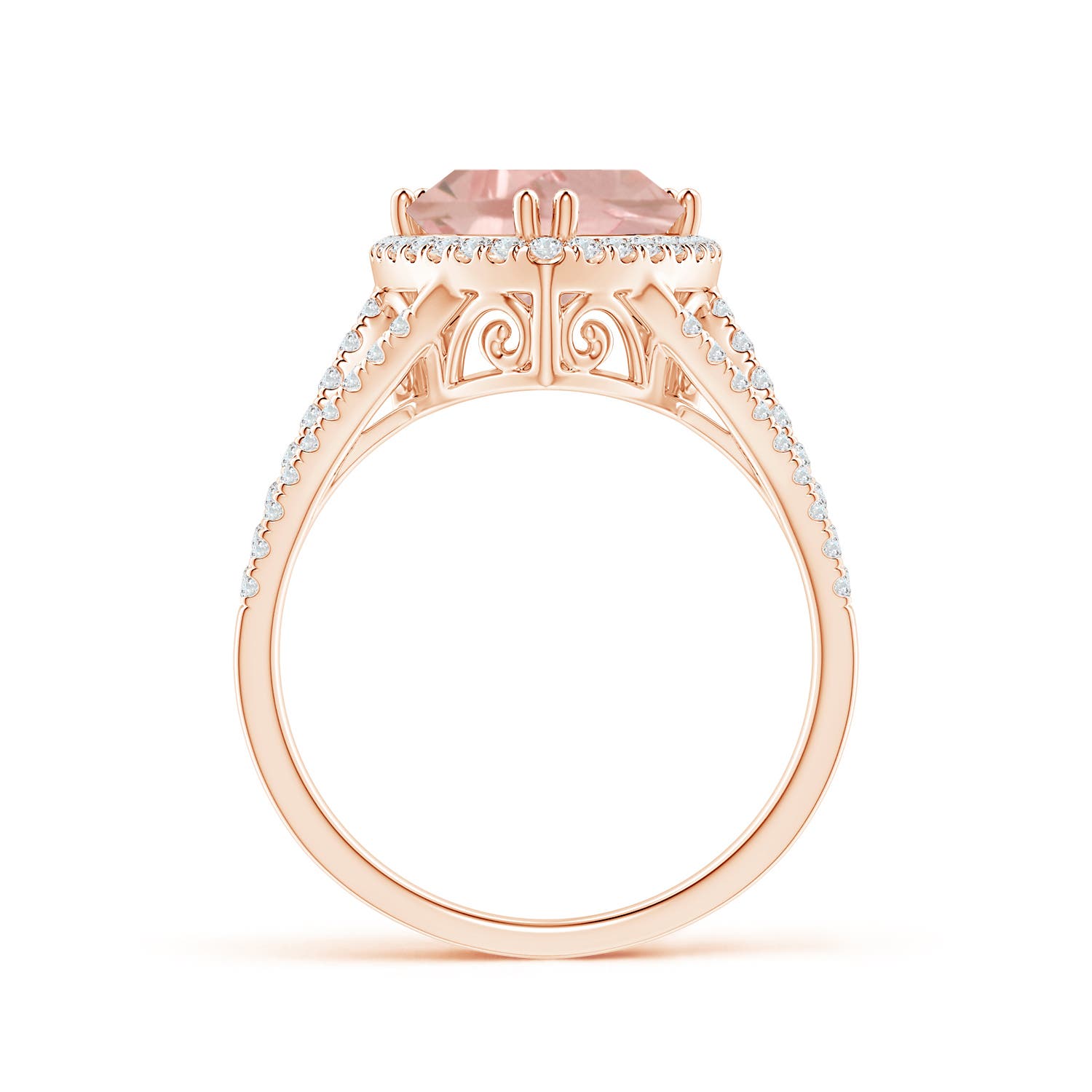 AA - Morganite / 2.36 CT / 14 KT Rose Gold