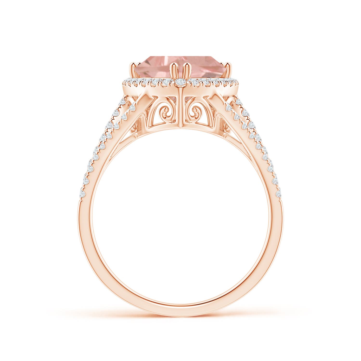 AAA - Morganite / 2.36 CT / 14 KT Rose Gold