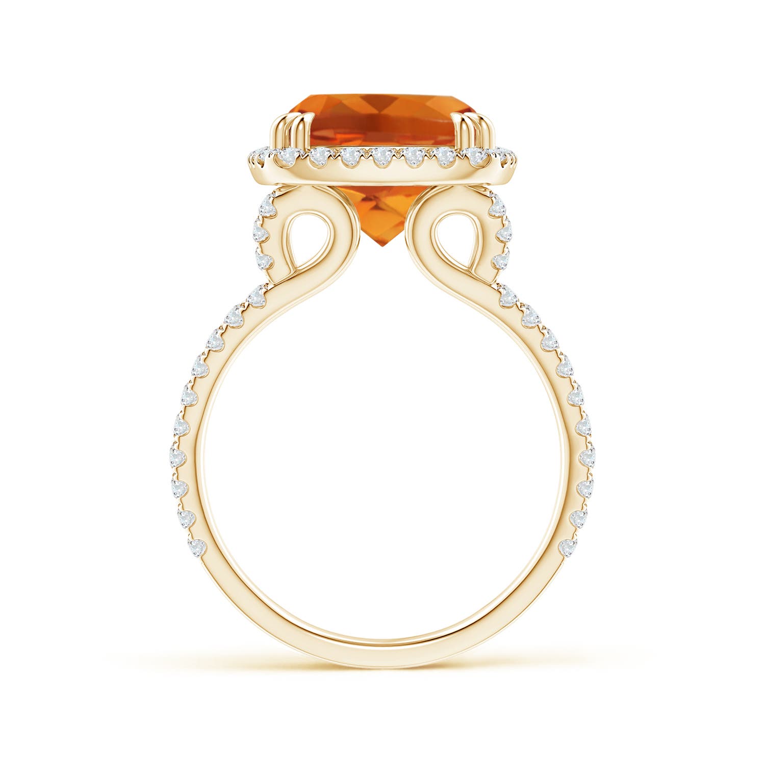 AAAA - Citrine / 5.52 CT / 14 KT Yellow Gold