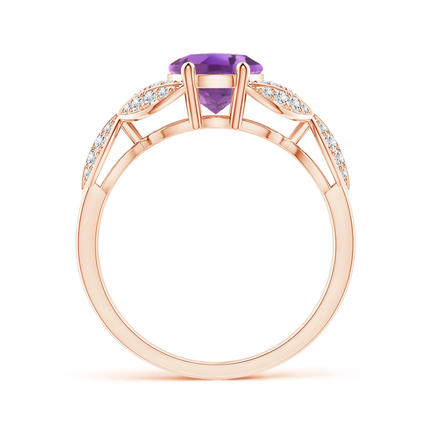 A - Amethyst / 1.88 CT / 14 KT Rose Gold