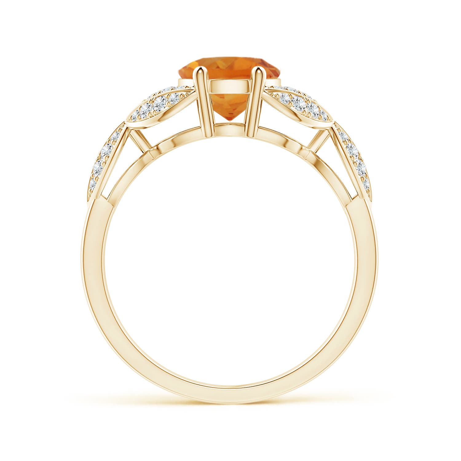 AAA - Citrine / 1.91 CT / 14 KT Yellow Gold