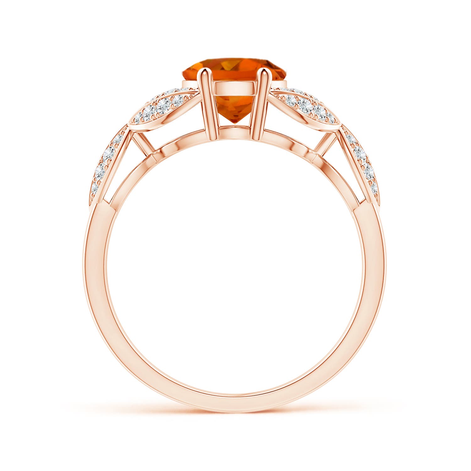 AAAA - Citrine / 1.91 CT / 14 KT Rose Gold