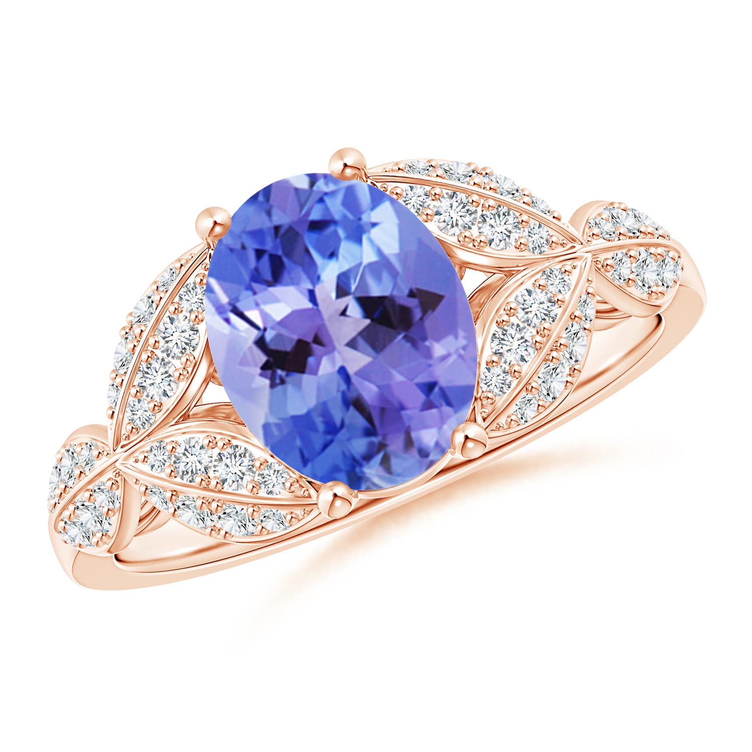 AA - Tanzanite / 2.16 CT / 14 KT Rose Gold