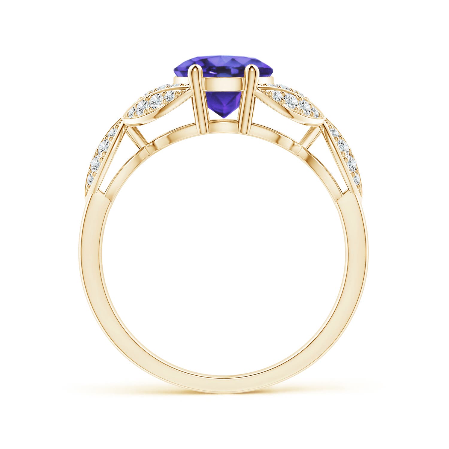 AA - Tanzanite / 2.16 CT / 14 KT Yellow Gold