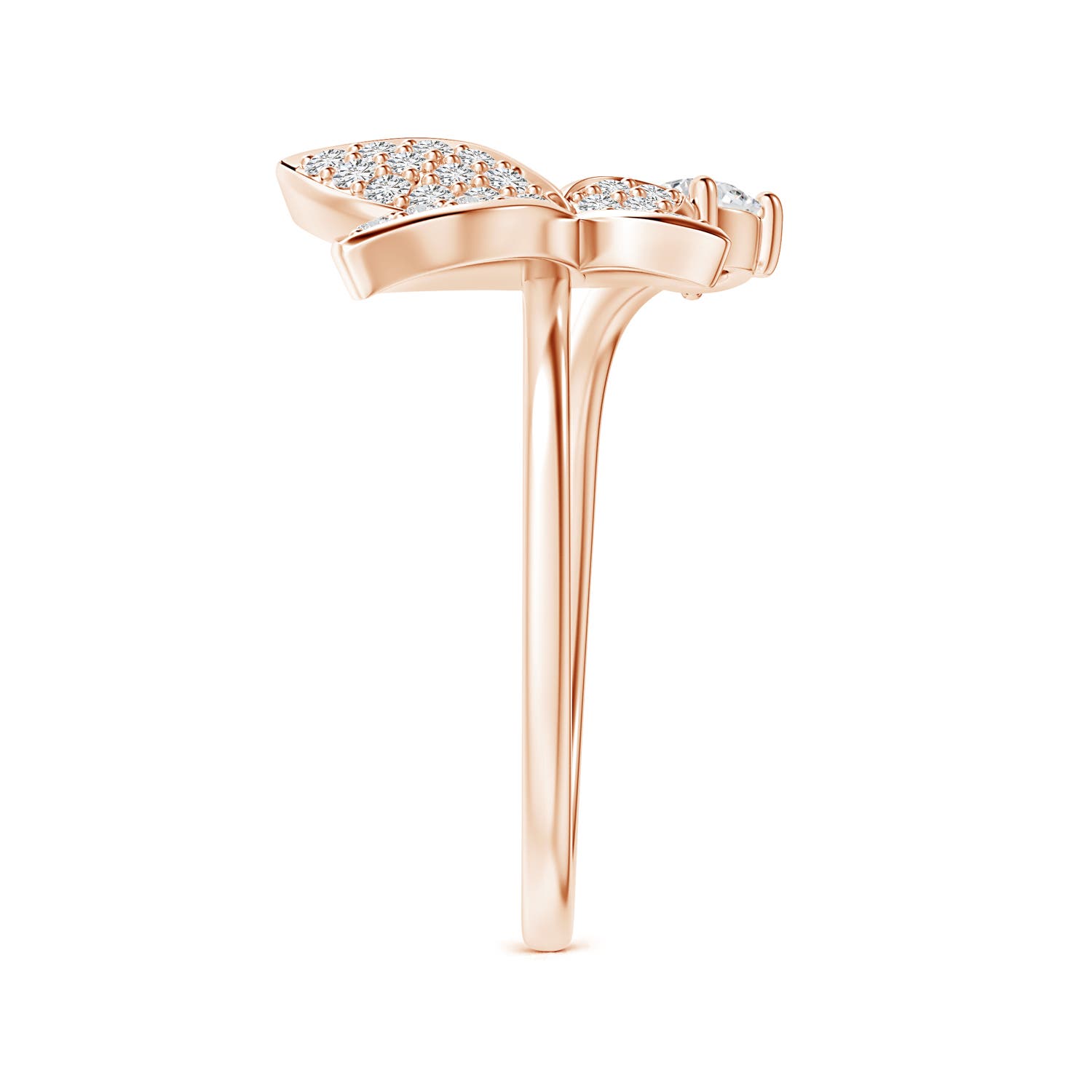 H, SI2 / 0.4 CT / 14 KT Rose Gold