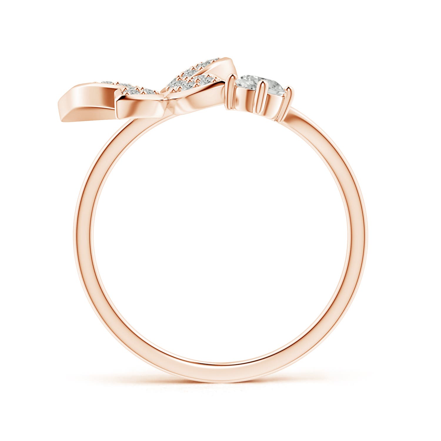 K, I3 / 0.4 CT / 14 KT Rose Gold