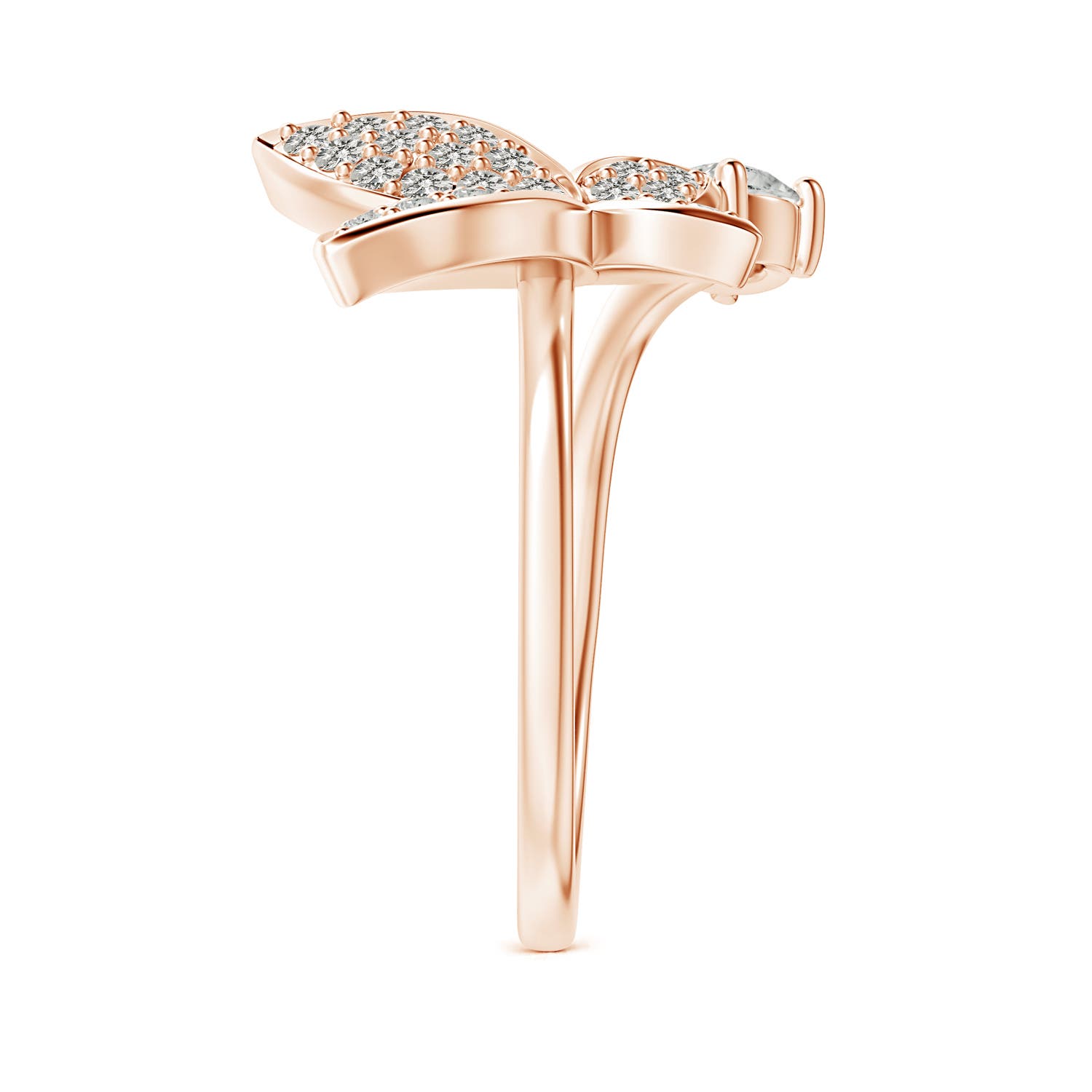 K, I3 / 0.53 CT / 14 KT Rose Gold