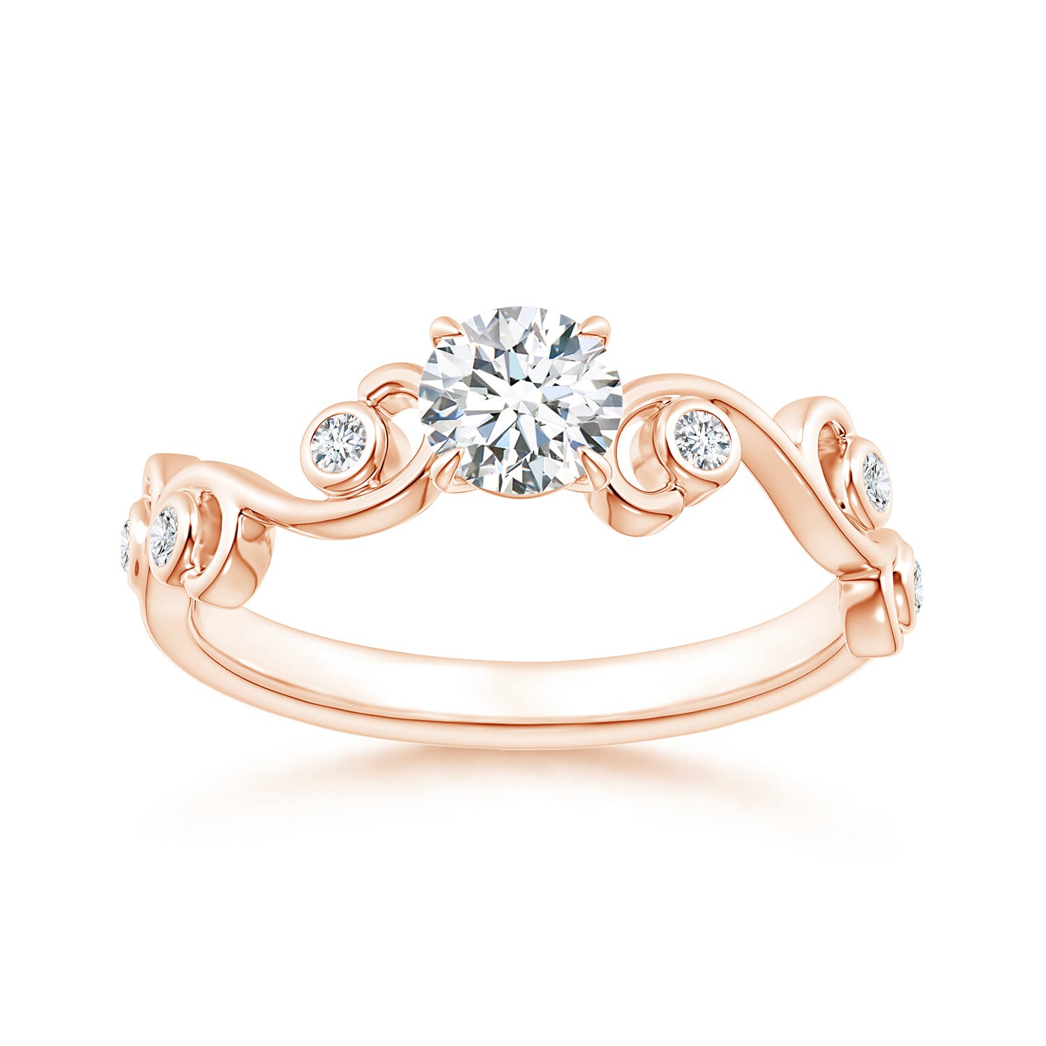 G, VS2 / 0.48 CT / 14 KT Rose Gold