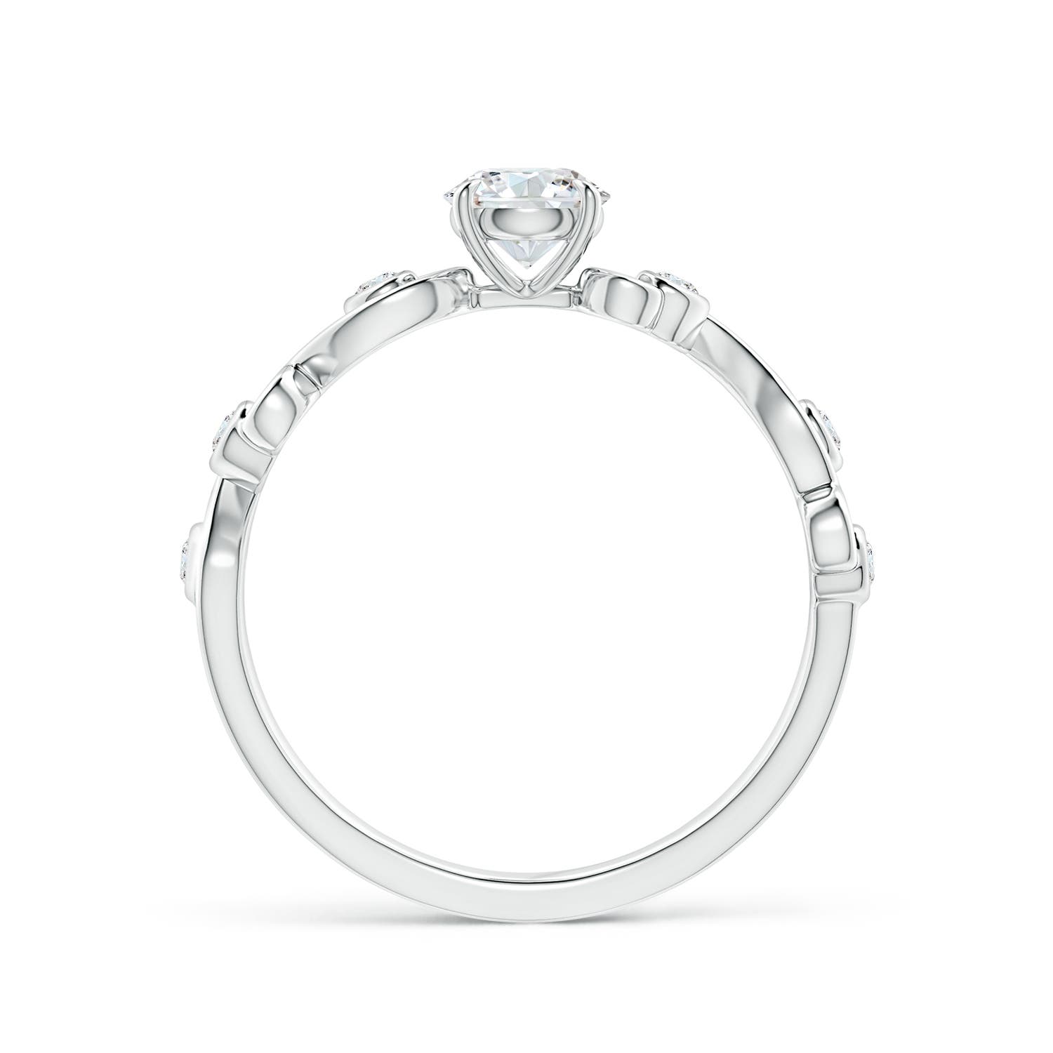 G, VS2 / 0.48 CT / 14 KT White Gold