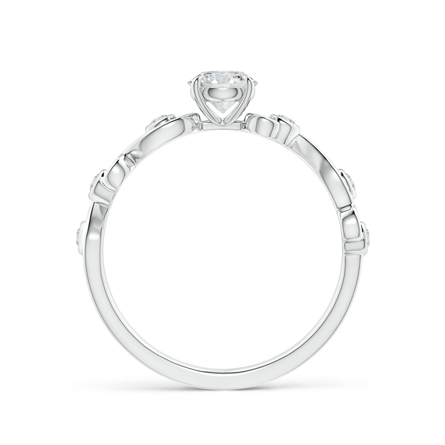 H, SI2 / 0.48 CT / 14 KT White Gold