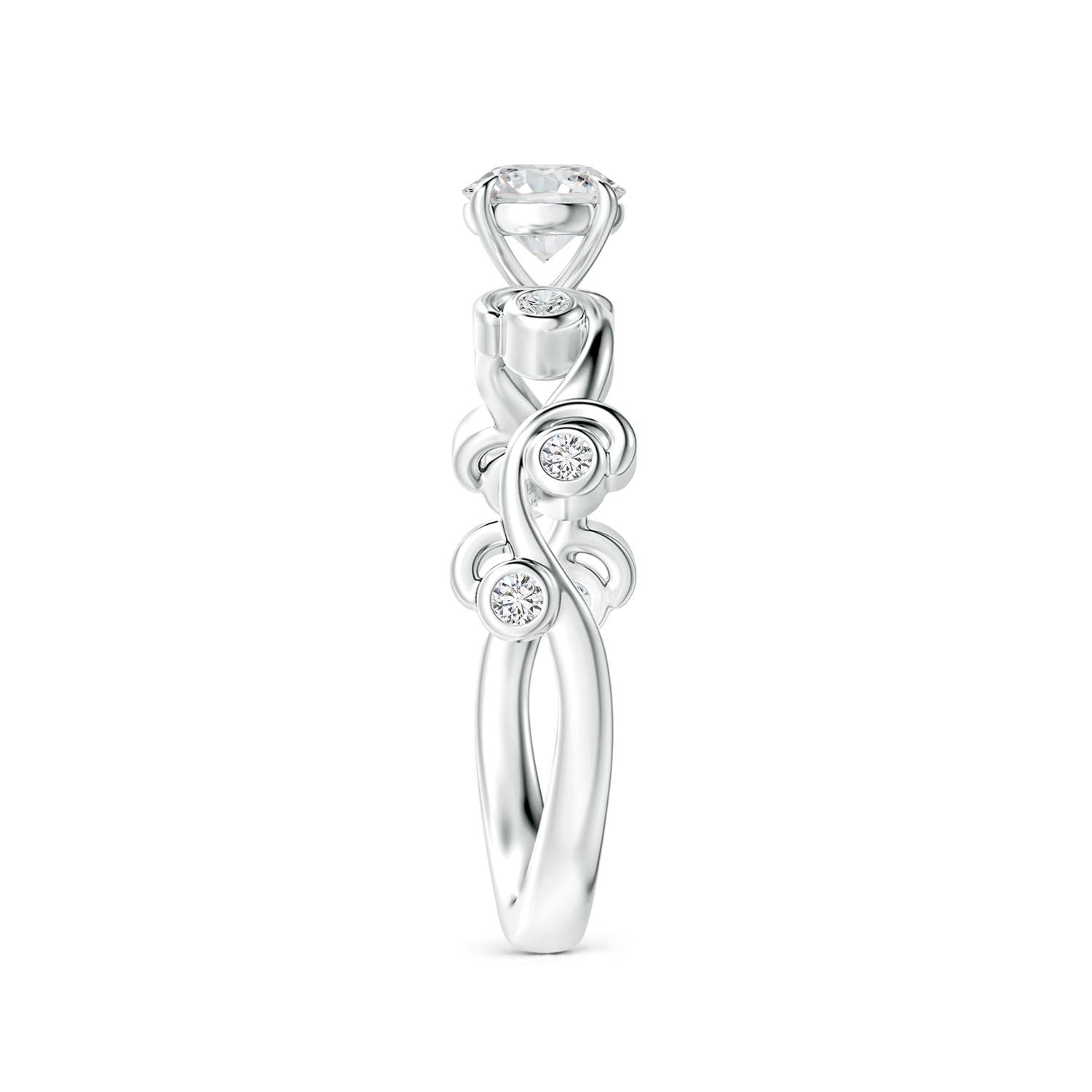 H, SI2 / 0.48 CT / 14 KT White Gold