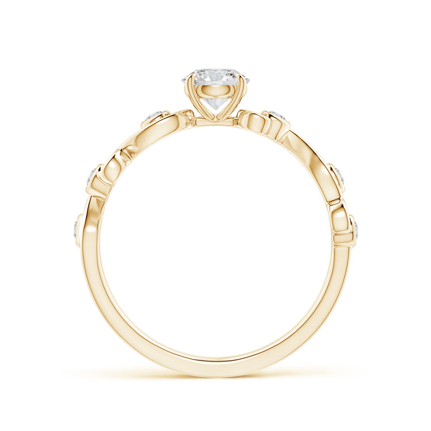 H, SI2 / 0.48 CT / 14 KT Yellow Gold