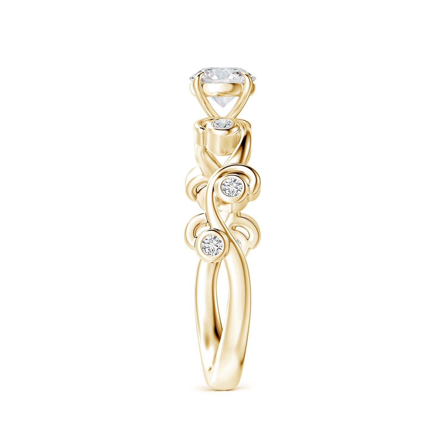 H, SI2 / 0.48 CT / 14 KT Yellow Gold