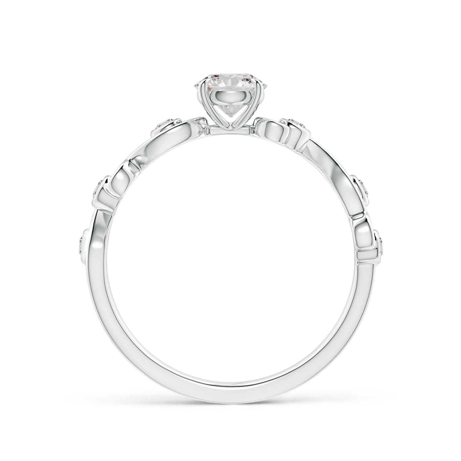 I-J, I1-I2 / 0.48 CT / 14 KT White Gold