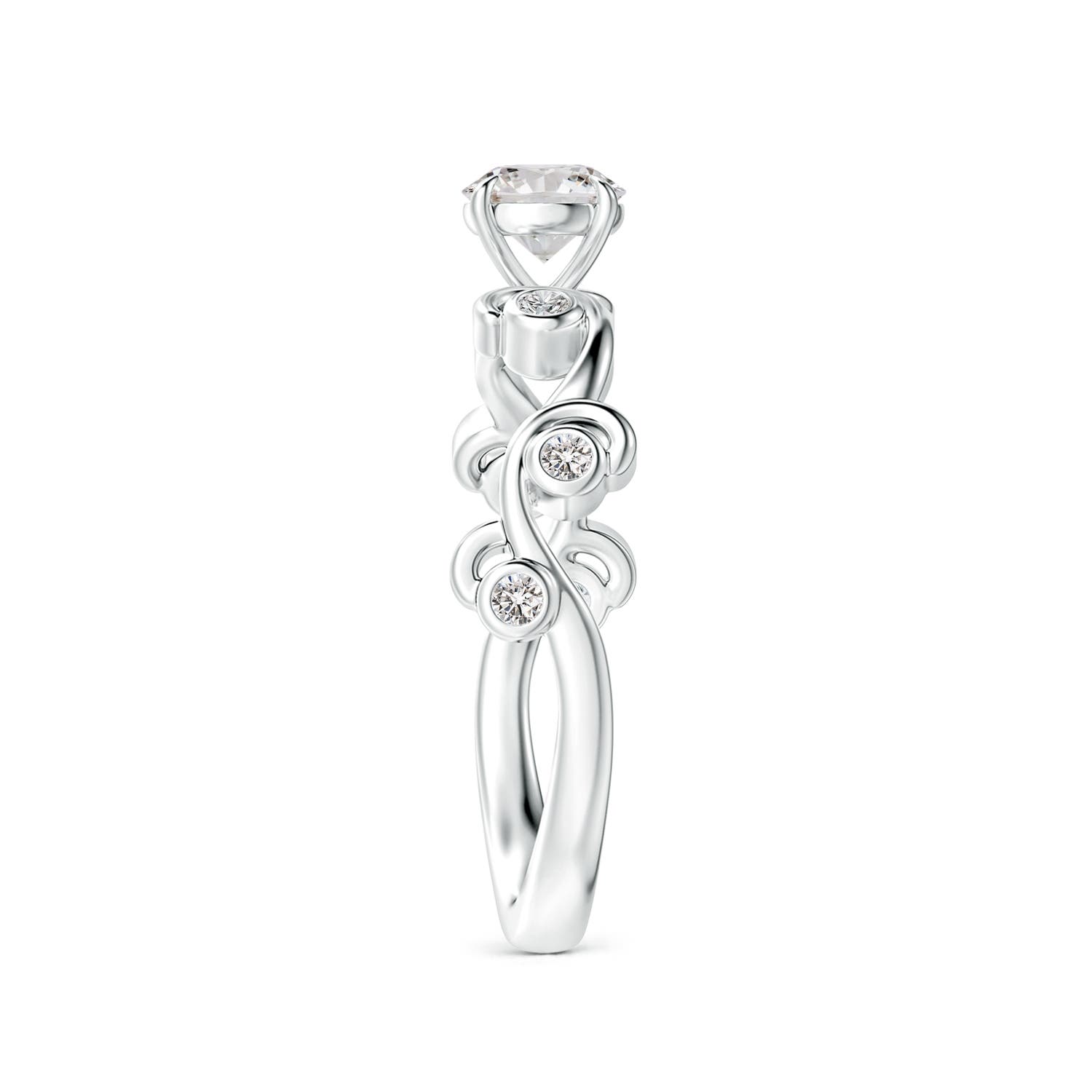 I-J, I1-I2 / 0.48 CT / 14 KT White Gold