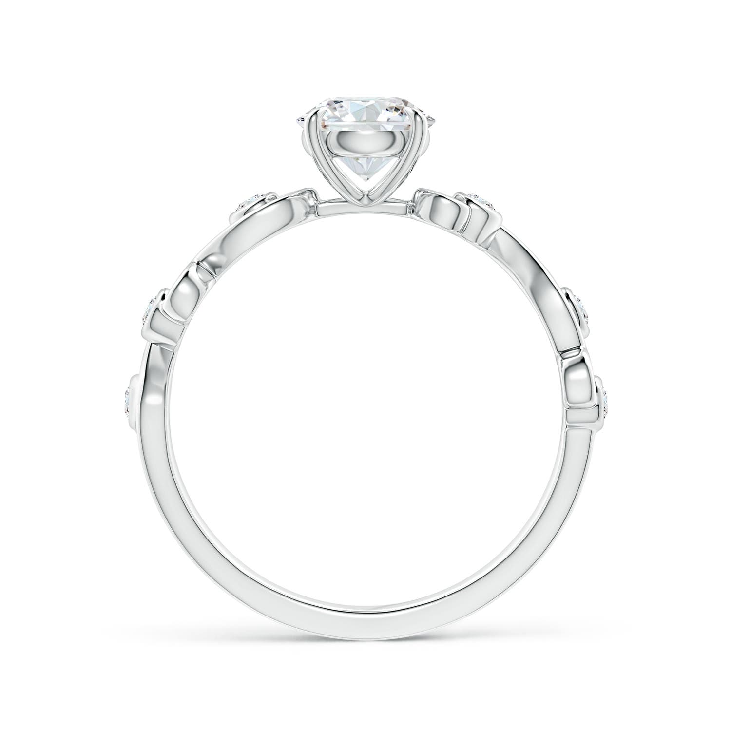 G, VS2 / 0.73 CT / 14 KT White Gold