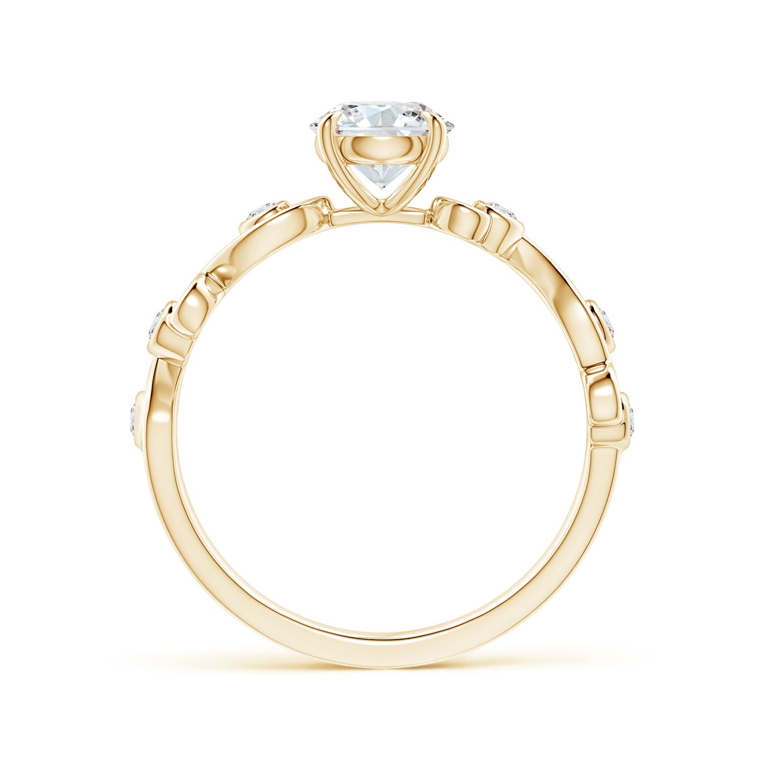 G, VS2 / 0.73 CT / 14 KT Yellow Gold