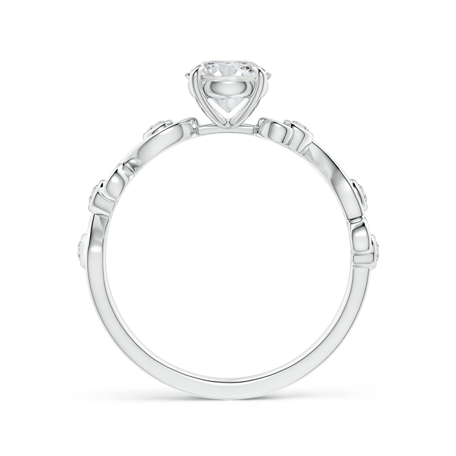 H, SI2 / 0.73 CT / 14 KT White Gold