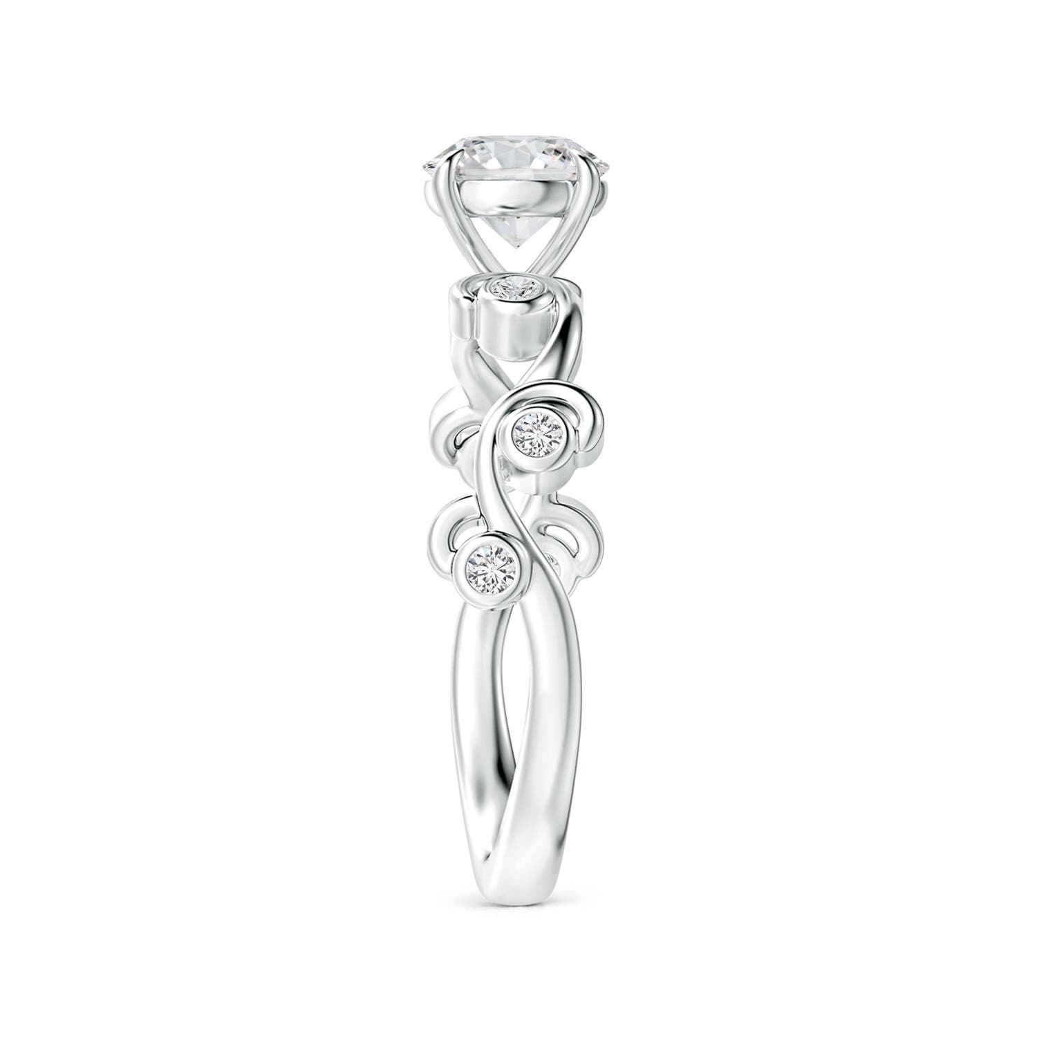 H, SI2 / 0.73 CT / 14 KT White Gold