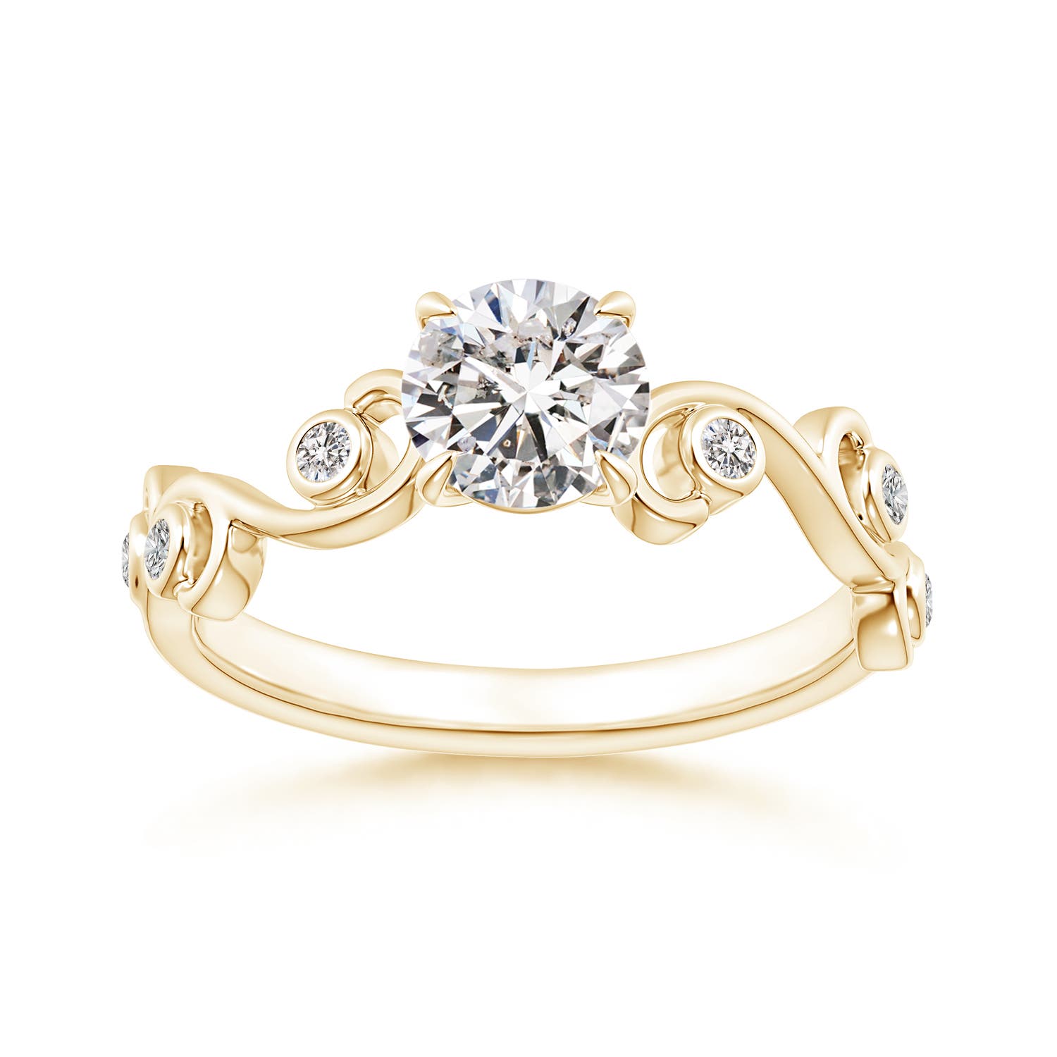 I-J, I1-I2 / 0.73 CT / 14 KT Yellow Gold