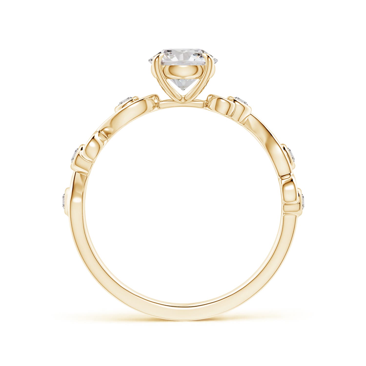 I-J, I1-I2 / 0.73 CT / 14 KT Yellow Gold