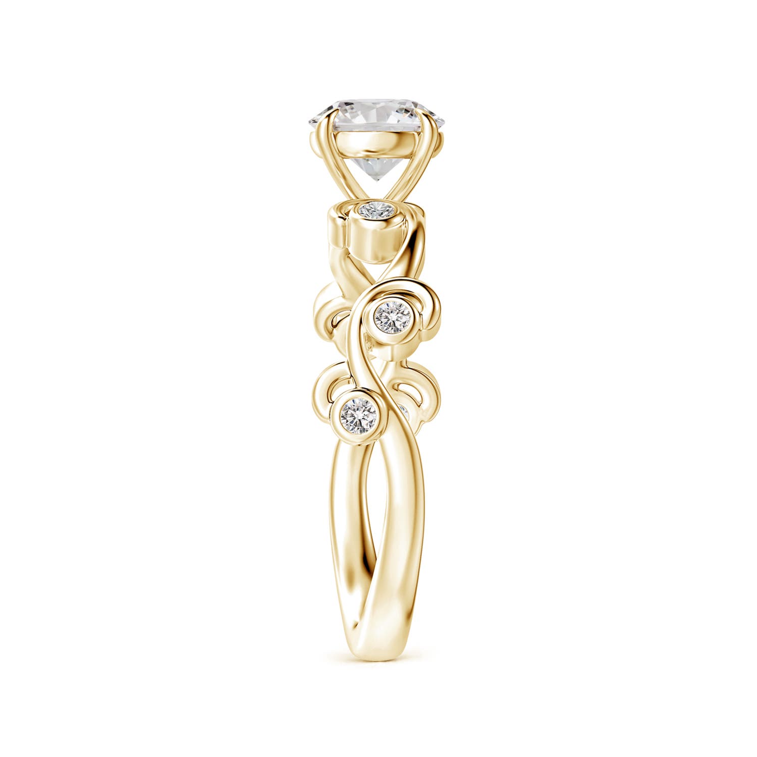 I-J, I1-I2 / 0.73 CT / 14 KT Yellow Gold