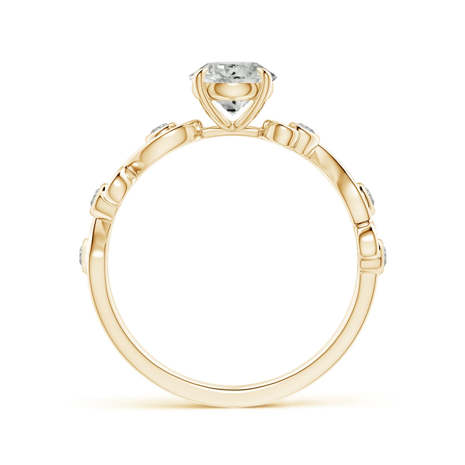 K, I3 / 0.73 CT / 14 KT Yellow Gold