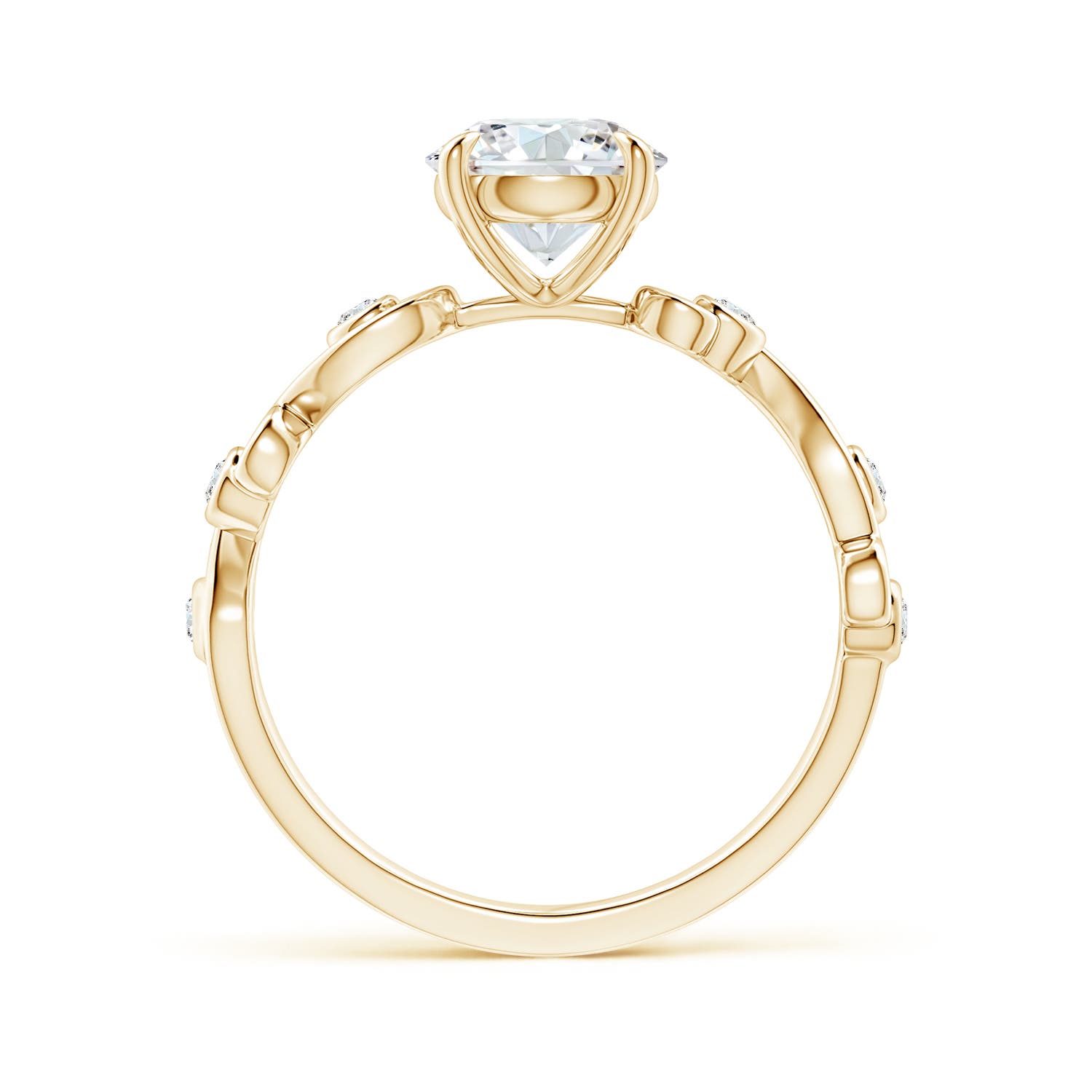 G, VS2 / 1.01 CT / 14 KT Yellow Gold