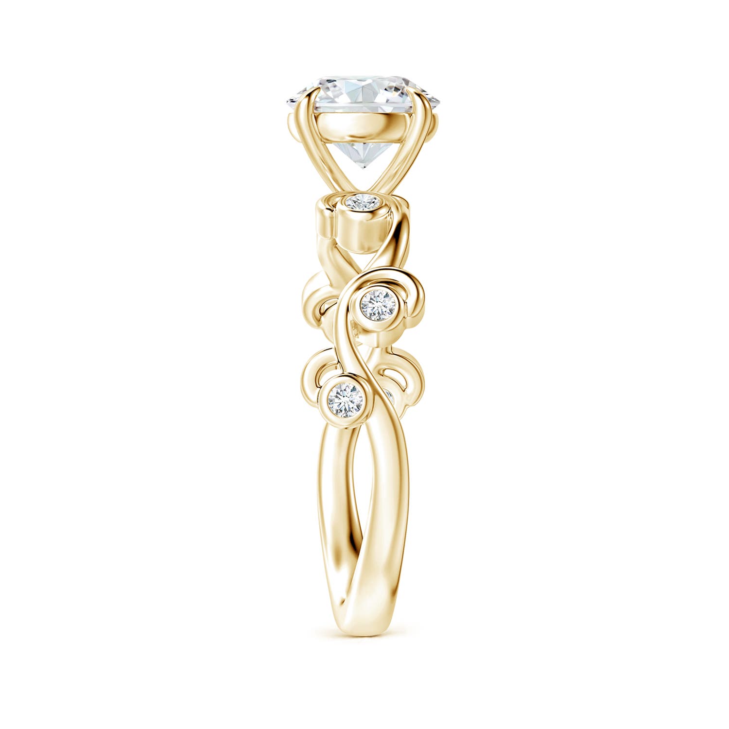 G, VS2 / 1.01 CT / 14 KT Yellow Gold