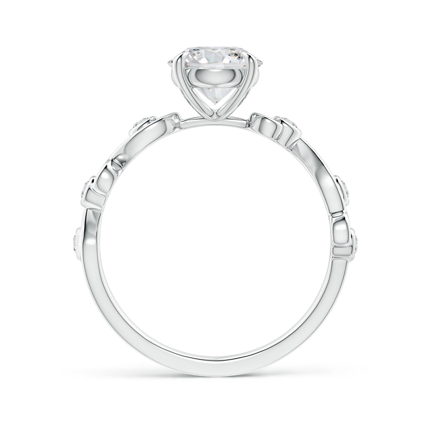 H, SI2 / 1.01 CT / 14 KT White Gold